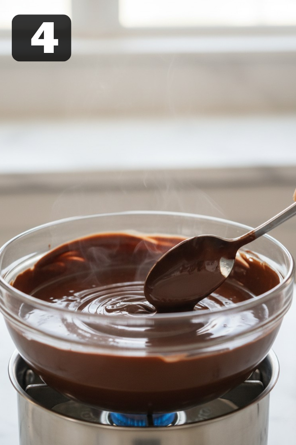 Step by step preparation for Frozen Greek Yogurt Peanut Butter Bites