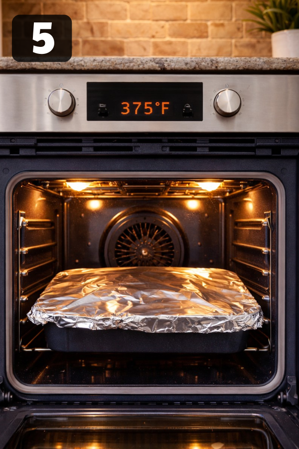 Step by step preparation for Slow Roast Lamb Recipe