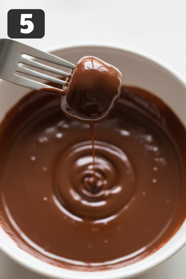 Step by step preparation for Frozen Greek Yogurt Peanut Butter Bites