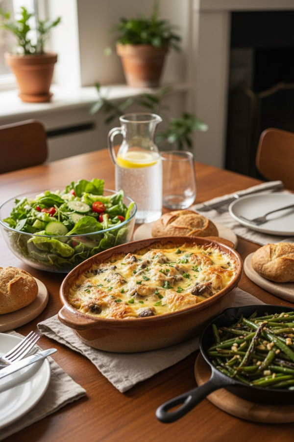 Whisking eggs for casserole, baked sausage breakfast bake