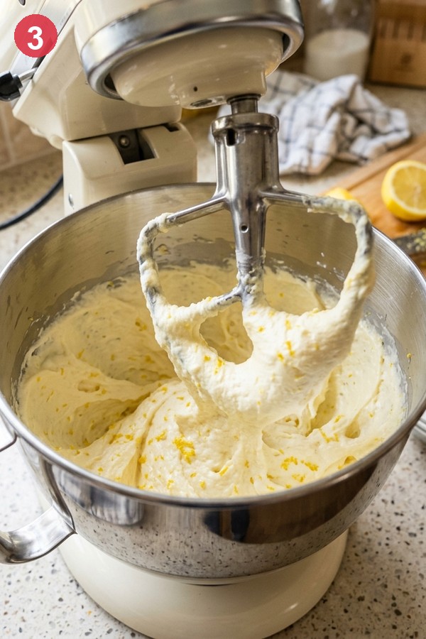 step 3 cream butter and sugar until fluffy